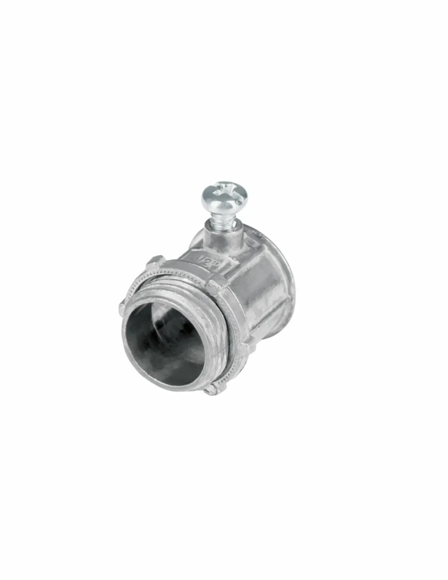 CONECTOR13TA Conector tubo pared 1/2" Americano