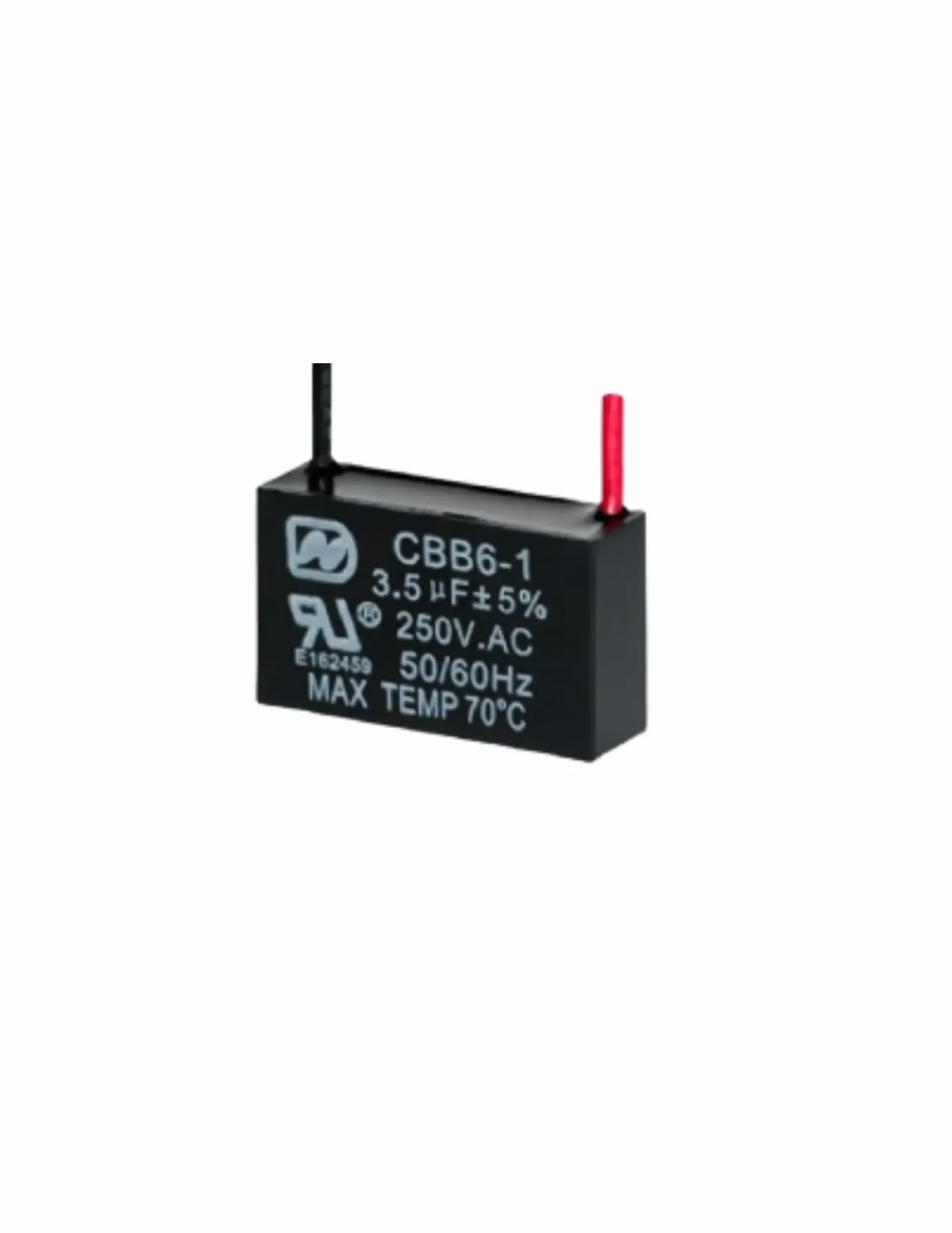 CBB6-1 Capacitor 3.5 MF 250VAC 50/60 HZ