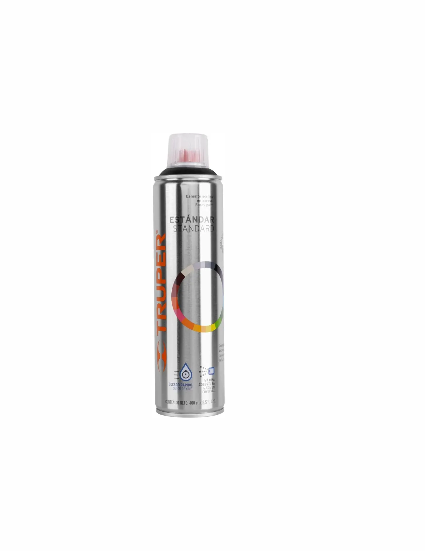 Esmalte En Aerosol Blanco Mate 400 ml, TRUPER