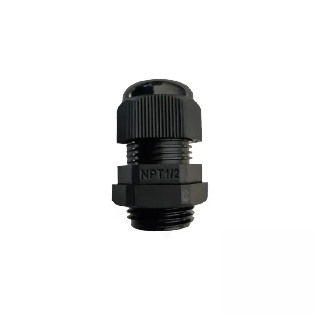 [Conectores glándula de nylon] PNHB83886 Conectores Glándula 1/2 Negro