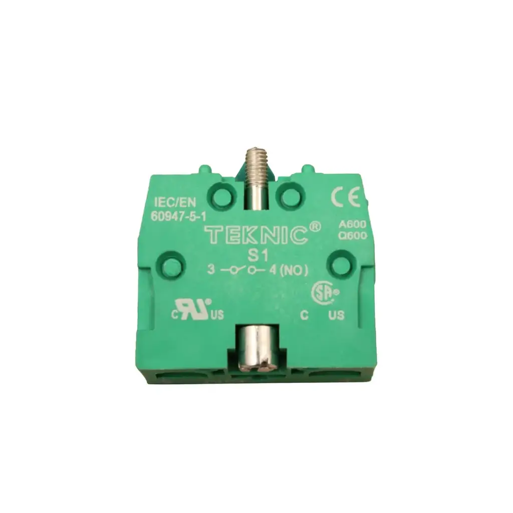 Contacto Normalmente Abierto Teknic S1 -bloque Auxiliar