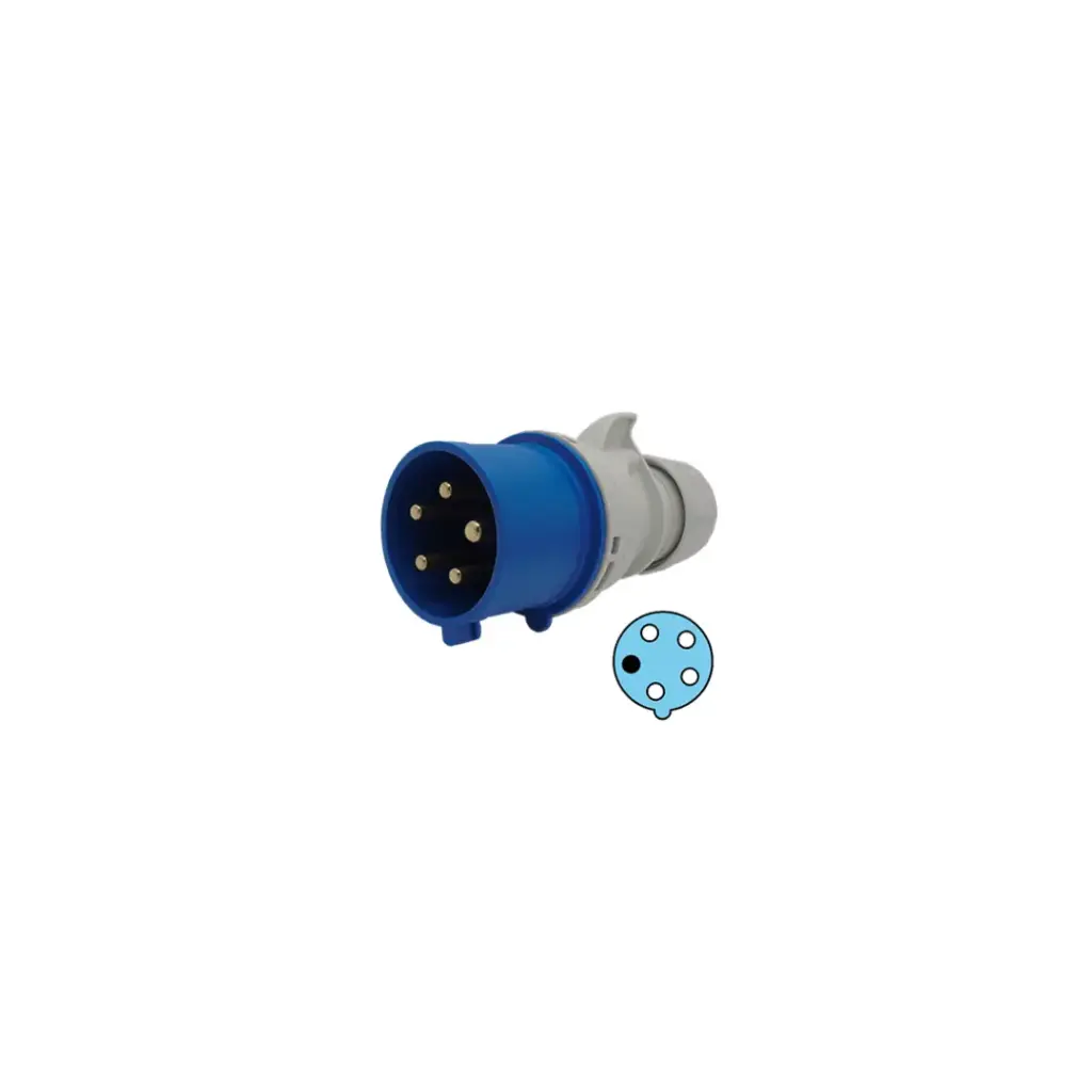 [P1362] Clavija Conector 32amp 220-250v