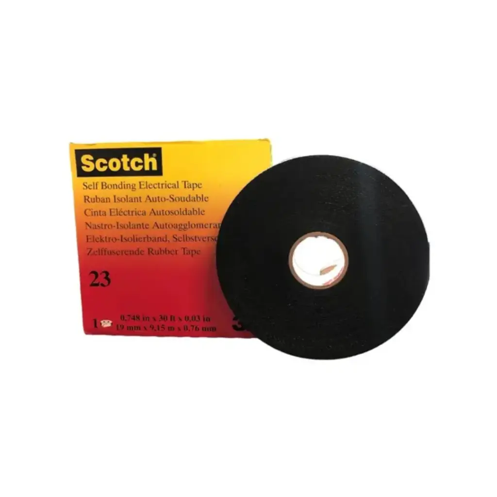 [p1870] Cinta Eléctrica De Hule Autosoldable 23, Scotch