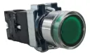 BOTON PULSADOR 22MM VERDE CON BLOCK DE CONTACTO ZB2-BE101