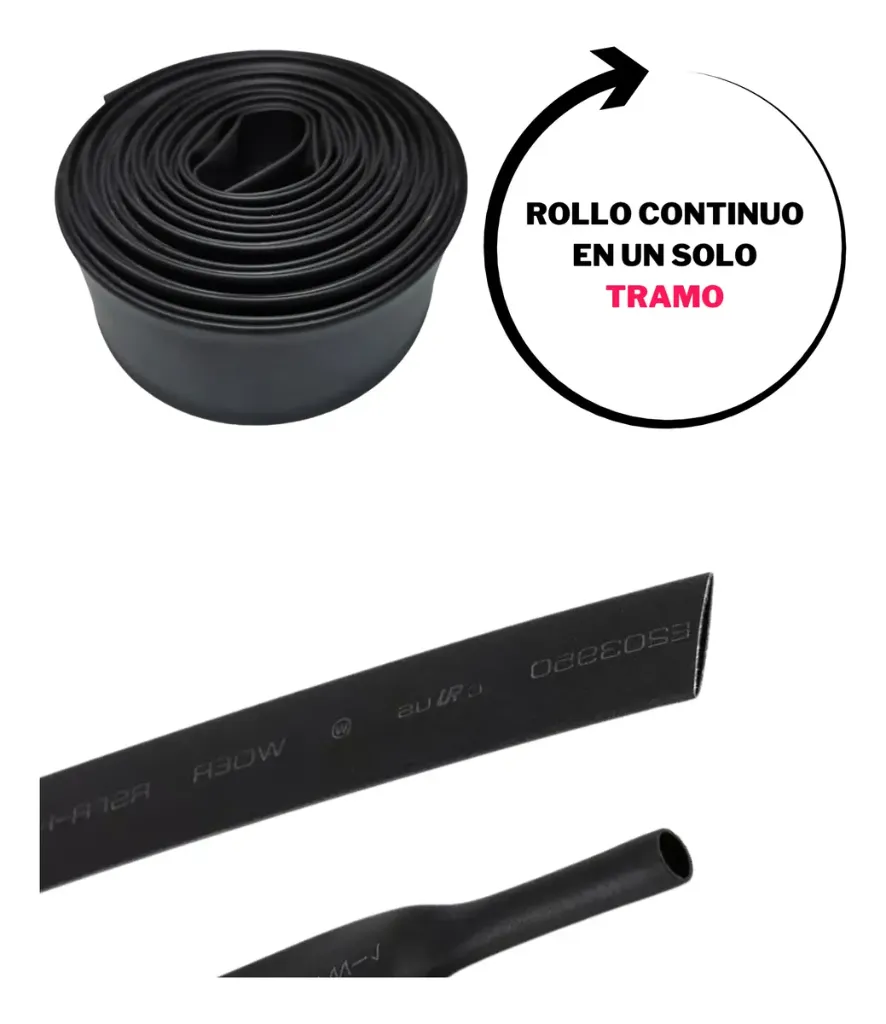 Thermofit de 3/4" (tubo termo contráctil) Modelo THE-3/4 VT