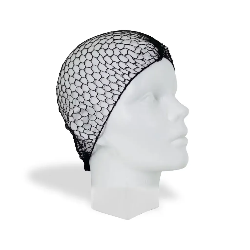COFIA JYRSA DE MALLA GRUESA HILO DE NYLON NEGRO DE 20 DIAM