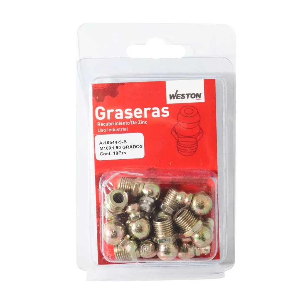 GRASERA M10 X 1 90 GRADOS WESTON