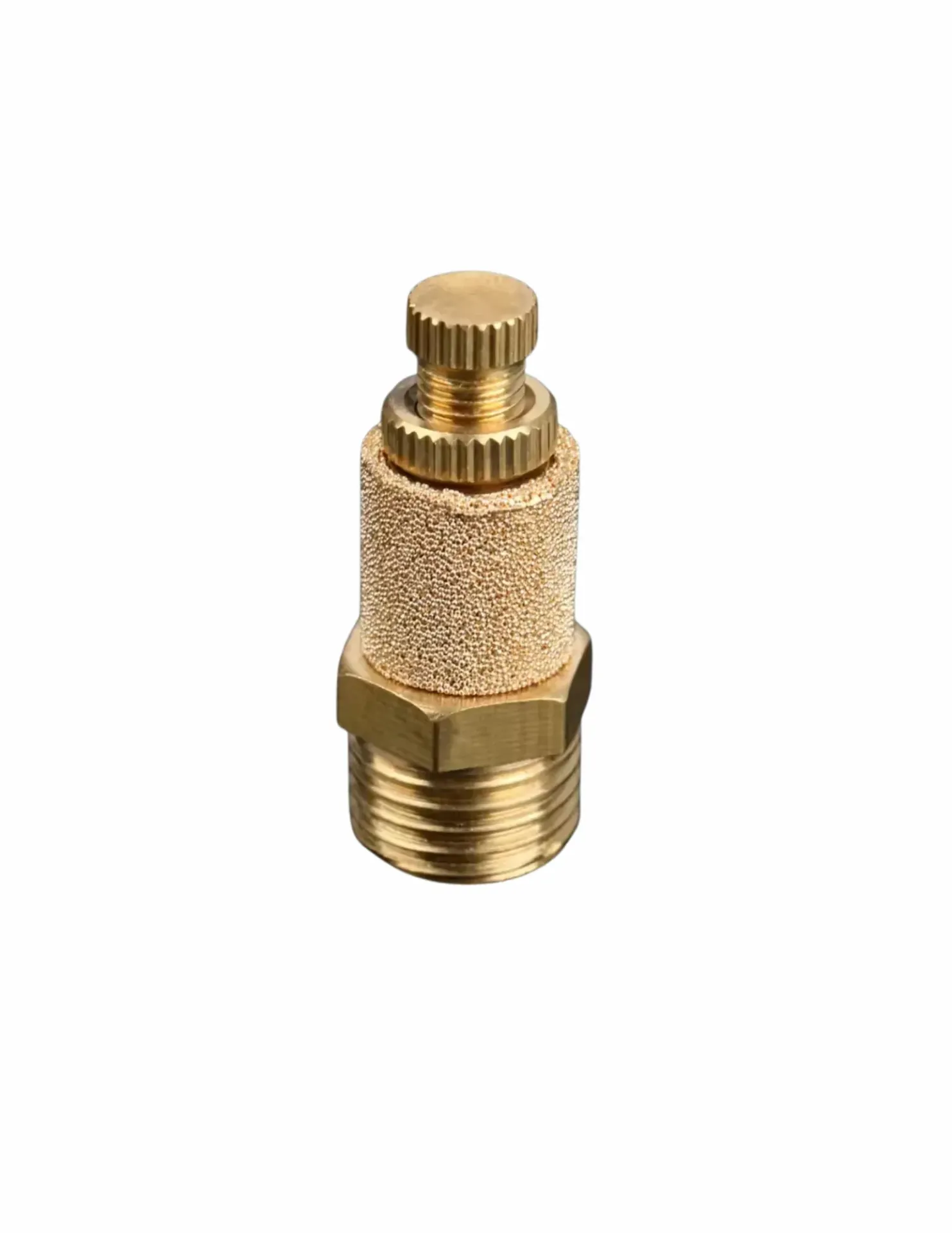 SFC-02 Silenciador De Bronce Con Regulador 1/4 Strokmatic