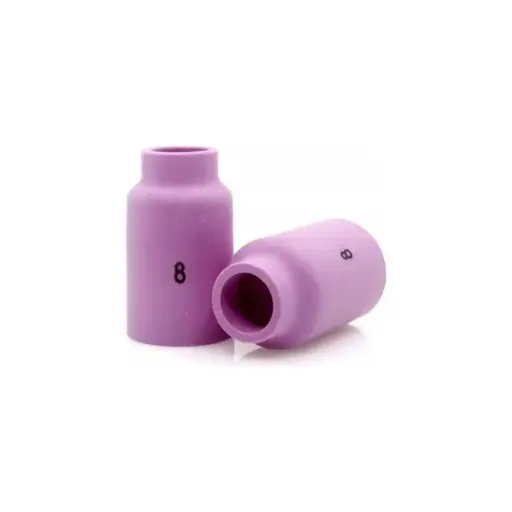 [P173] Boquilla De Cerámica 54n14 #8 P/GAS  Para Antorcha - Tig Pack 10 piezas