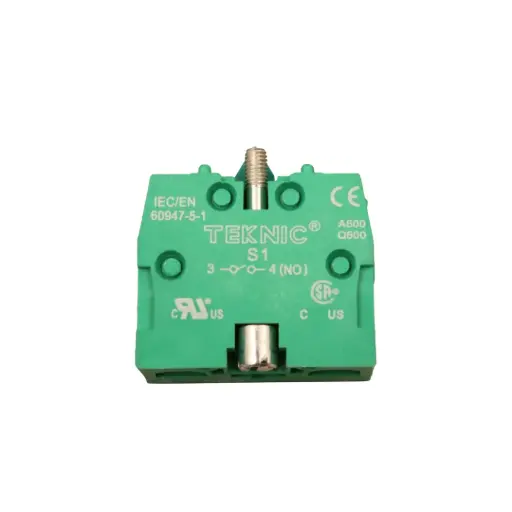 [P199] Contacto Normalmente Abierto Teknic S1 -bloque Auxiliar