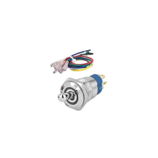 [INT013] Interruptor De Palanca Iluminado Con Luz Led Rgb 12v