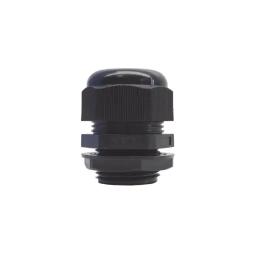 [NTP1] Conector Plástico Negro Tipo Glándula Para Rosca Npt 1