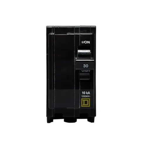 [P1120] Interruptor termomagnético mini Square D de 2 polos, 30A, 10kA, 120/240V, enchufable