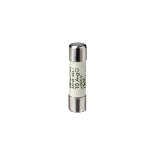 [p6614] 3NW60011 6A Fusible Cilindrico 10X38mm