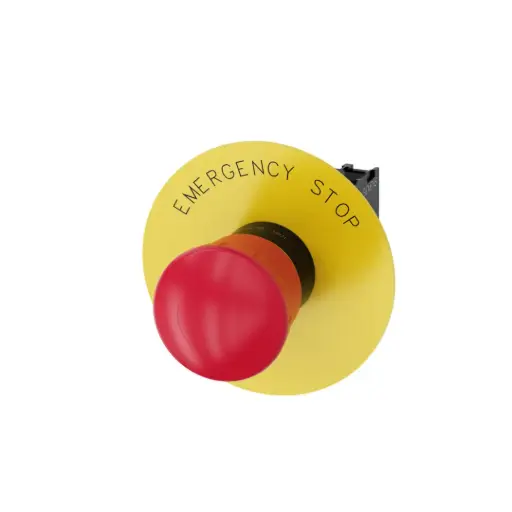 [P1679] 3SU11001HB201CG0 Pulsador de seta de parada de emergencia, 22 mm 