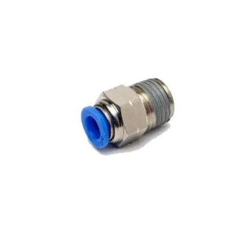 [P1760] SKC08-03 Conector Recto 8mm 3/8" Strokmatic